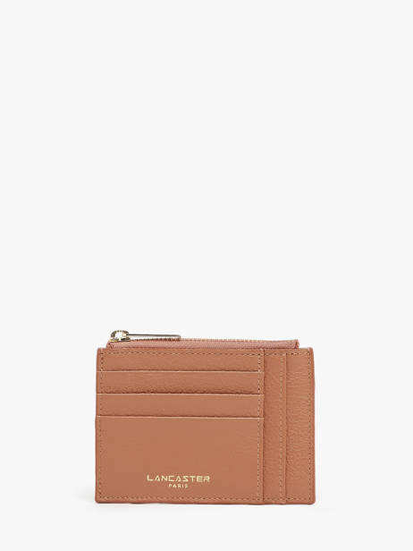 Card Holder Leather Lancaster Beige dune 22