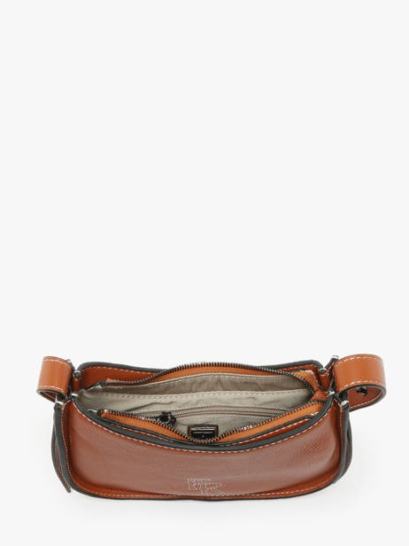 Shoulder Bag Foudre Leather Etrier Brown foudre EFOD089S other view 3