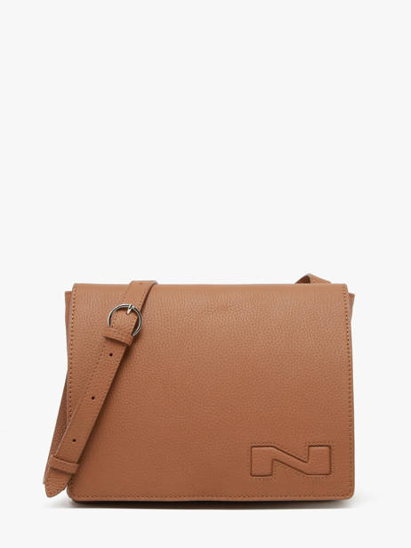 Leather Brugge Crossbody Bag Nathan baume Brown n city 2