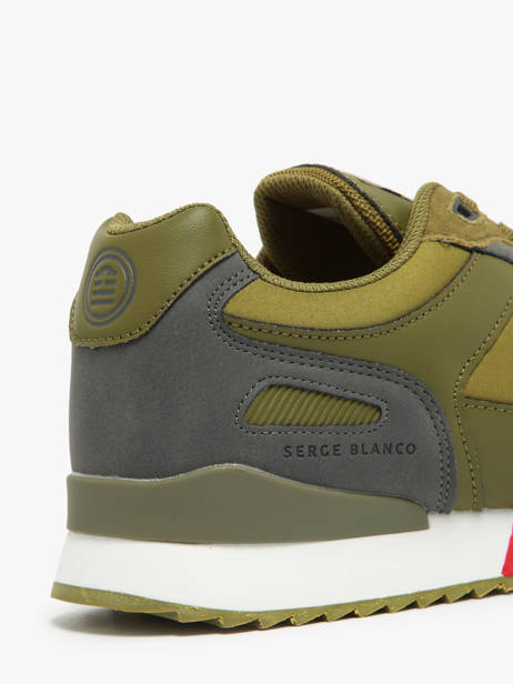 Sneakers Chamonix Serge blanco Green men 1914P230 other view 2
