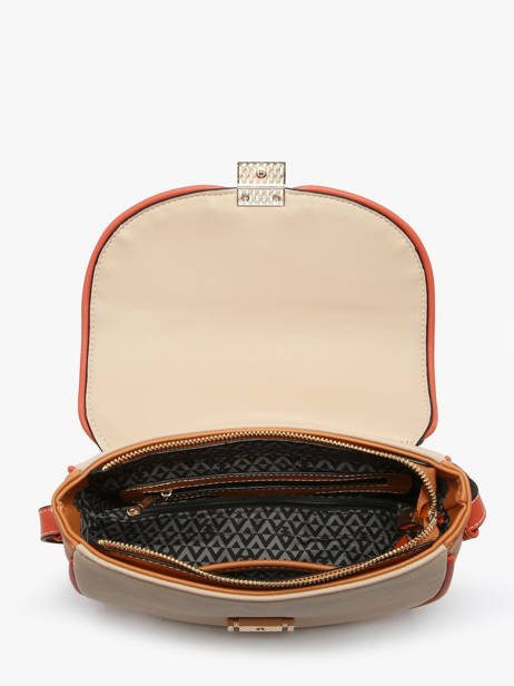 Sac Bandoulière Leopard Lulu castagnette Marron leopard TURENNE vue secondaire 3
