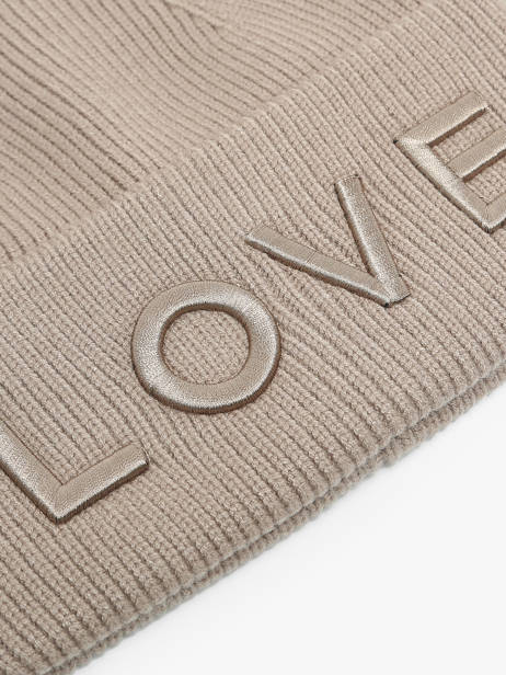 Bonnet Pieces Beige nolla 17153706 vue secondaire 1