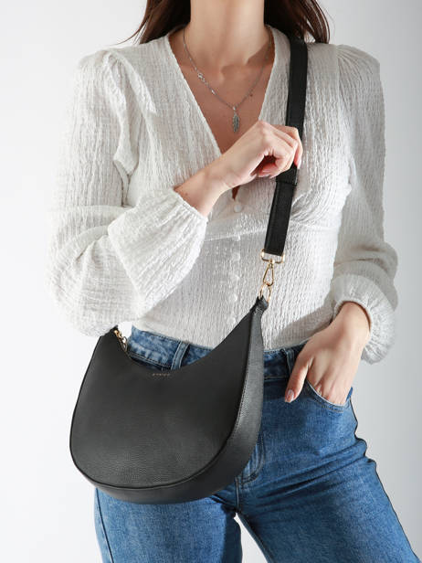 Shoulder Bag M Tradition Leather Etrier Black tradition ETRA102M other view 1