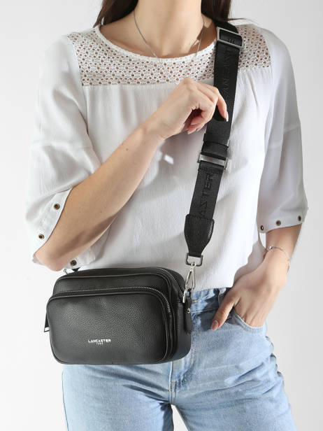 Shoulder Bag Milano Ana Leather Lancaster Black milano ana 62 other view 1