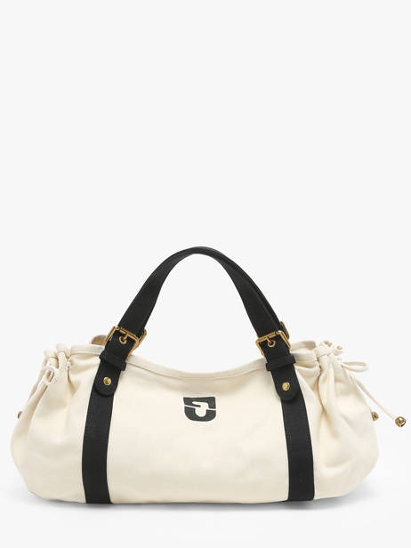 Sac Porté épaule Canvas Coton Gerard darel Blanc canvas DBS01450