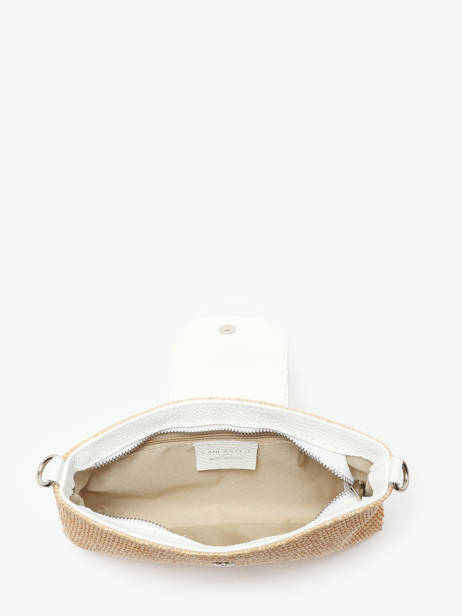 Shoulder Bag Mini Osier Italie Lancaster White mini osier italie 117 other view 3