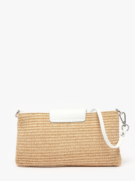 Shoulder Bag Mini Osier Italie Lancaster White mini osier italie 117 other view 4