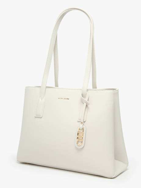 Shoulder Bag Saffiano David jones Beige saffiano CM7468 other view 2