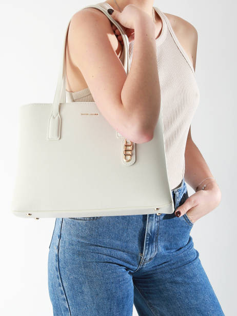 Shoulder Bag Saffiano David jones Beige saffiano CM7468 other view 1