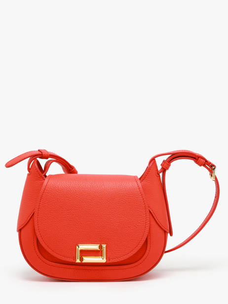 Sac Bandoulière Paulette Cuir Lancel Orange paulette A13330