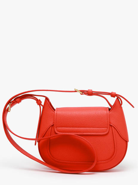 Sac Bandoulière Paulette Cuir Lancel Orange paulette A13330 vue secondaire 4