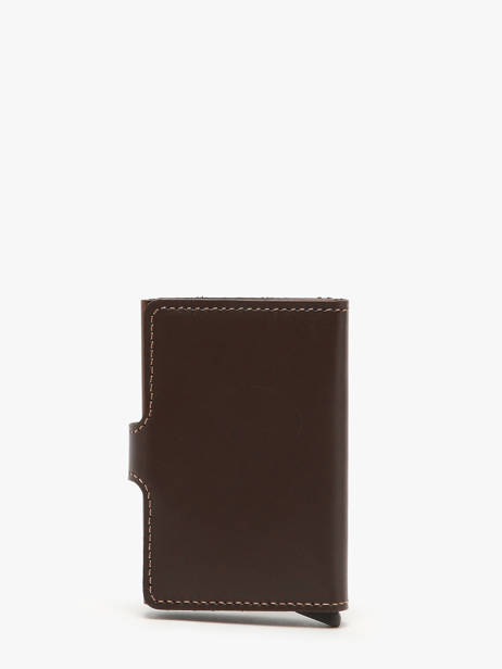 Leather Original Card Holder Secrid Brown original MO other view 2