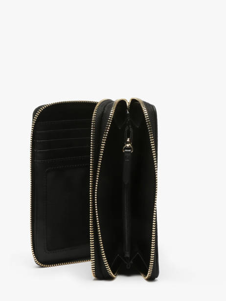 Wallet Valentino Black rised re VPS8P947 other view 2