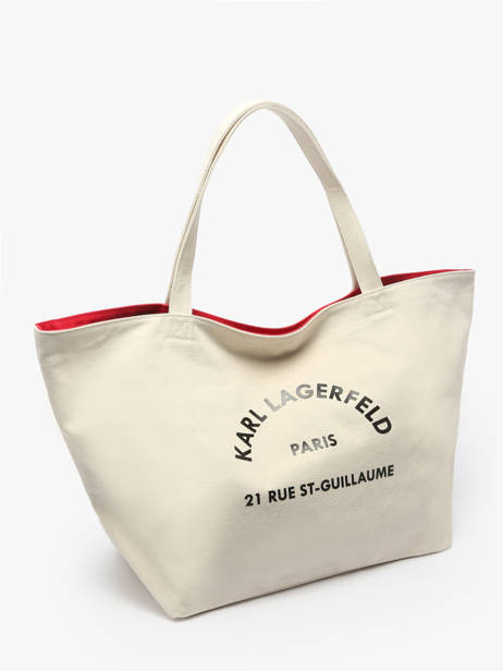 Shoulder Bag Rsg Cotton Karl lagerfeld White rsg A1W50006 other view 2
