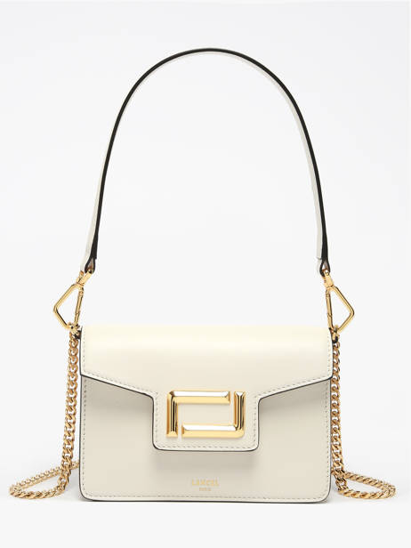 Sac Bandoulière Angele Cuir Lancel Beige angele A13275