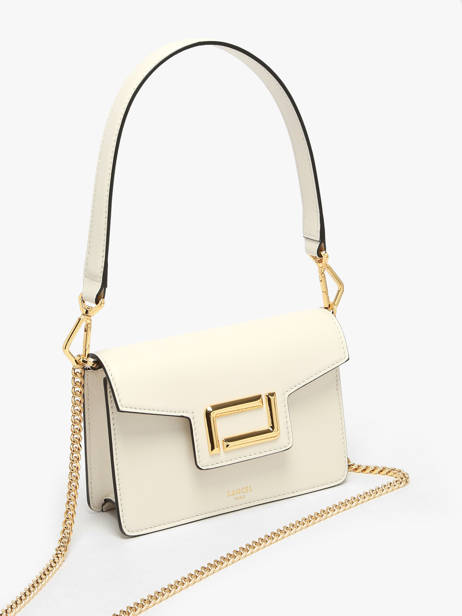 Sac Bandoulière Angele Cuir Lancel Beige angele A13275 vue secondaire 2