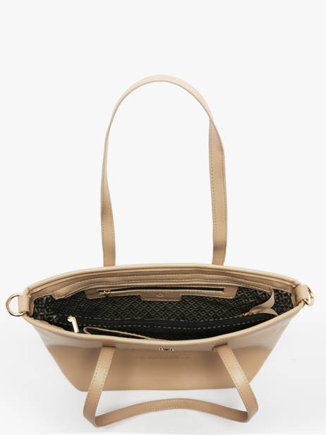 Sac Porté épaule Logo Lulu castagnette Beige logo YZEURE vue secondaire 3
