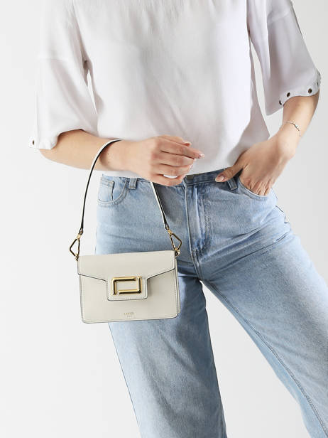 Sac Bandoulière Angele Cuir Lancel Beige angele A13275 vue secondaire 1
