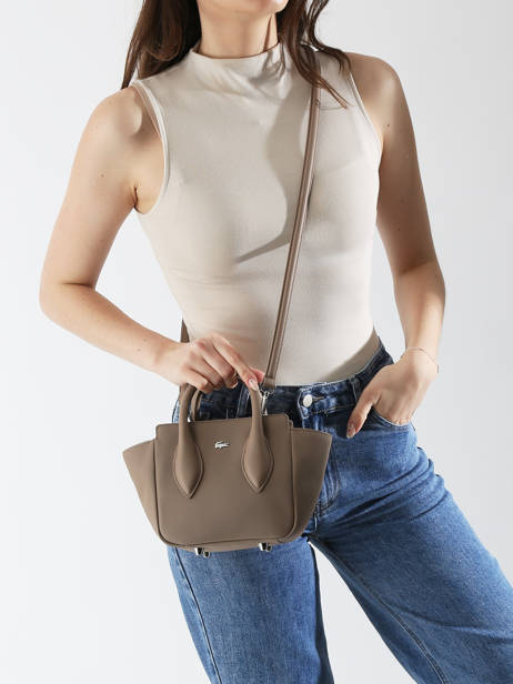 Crossbody Bag Daily City Lacoste Beige daily city NF4959DZ other view 1