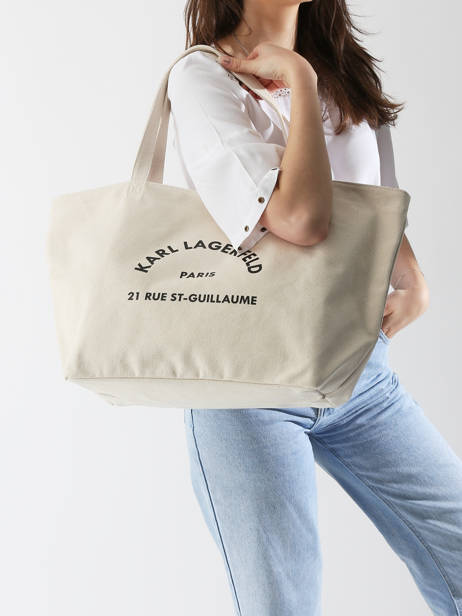 Shoulder Bag Rsg Cotton Karl lagerfeld White rsg A1W50006 other view 1