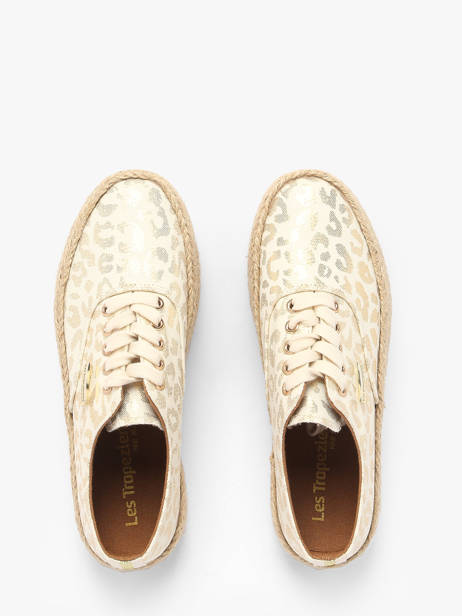 Espadrilles Cosmic Les tropeziennes Gold women COSMIC other view 4