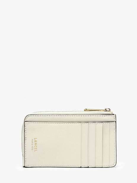 Porte-cartes Cuir Lancel Beige angele A13158 vue secondaire 2