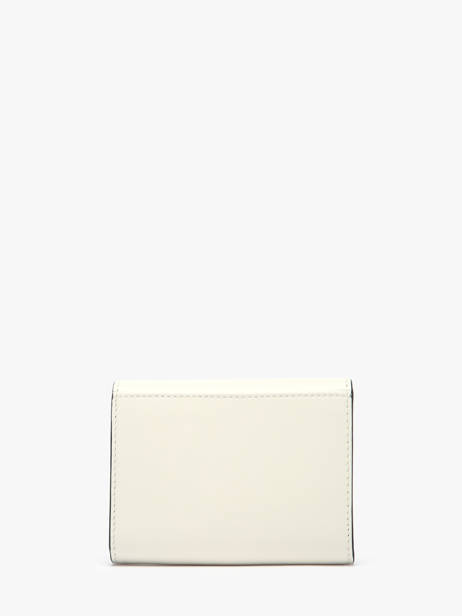 Portefeuille Cuir Lancel Beige angele A13161 vue secondaire 2