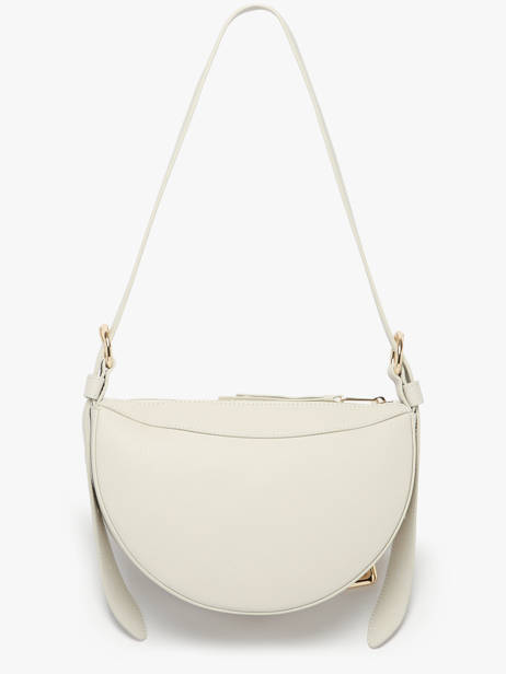 Sac Bandoulière Faubourg Cuir Lancel Beige faubourg A13525 vue secondaire 3