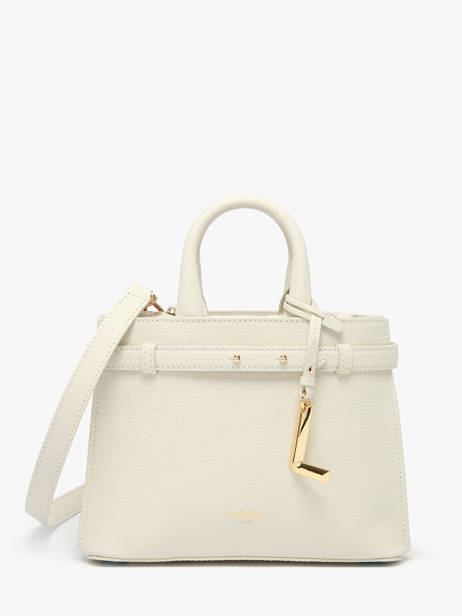 Sac Bandoulière Faubourg Cuir Lancel Beige faubourg A13527