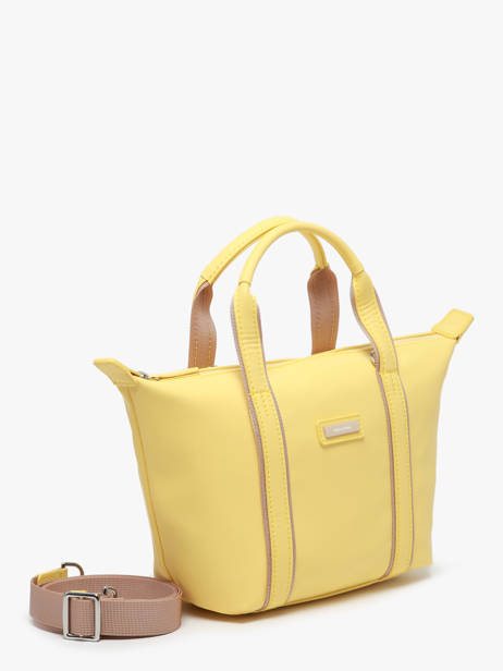 Sac Porté Main Tara Nylon Hexagona Jaune tara 8120170 vue secondaire 1