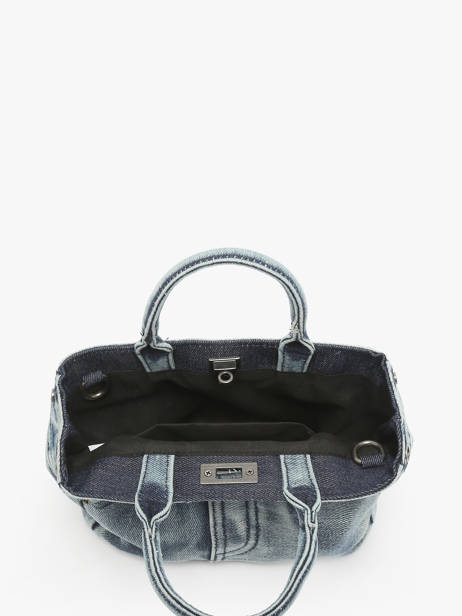 Sac Bandoulière Jean Miniprix Bleu jean M25260 vue secondaire 1