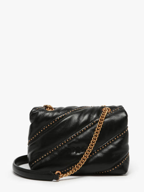 Sac Bandoulière Love Bag Puff Pinko Noir love bag puff A26T vue secondaire 3