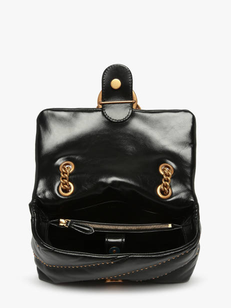Sac Bandoulière Love Bag Puff Pinko Noir love bag puff A26T vue secondaire 2