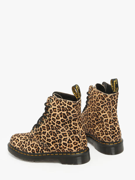 Boots 1460 Pascal En Cuir Dr martens Marron women 41657200 vue secondaire 2