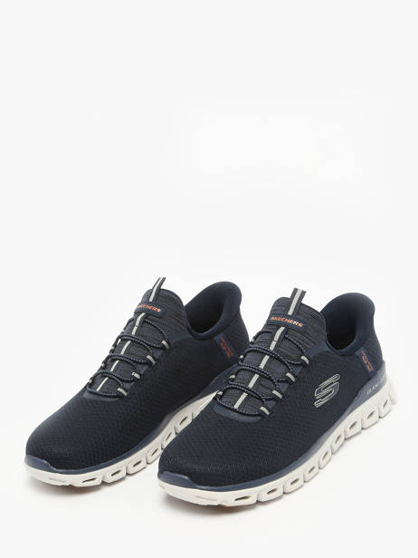 Sneakers Glide-step Noxus Skechers Bleu men 233010 vue secondaire 1