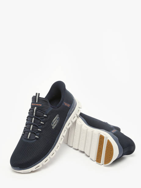 Sneakers Glide-step Noxus Skechers Bleu men 233010 vue secondaire 2