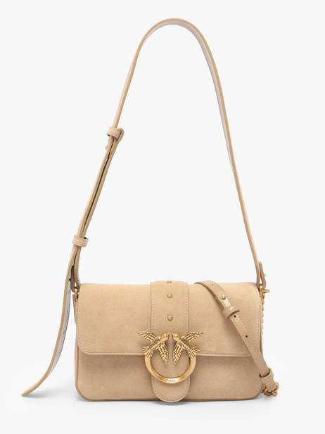 Shoulder Bag Love Bag Soft Leather Pinko Beige love bag soft 4340A2CC