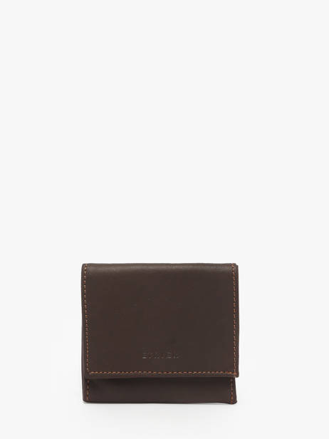 Purse Oil Leather Etrier Brown oil EOIL097