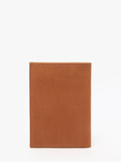Leather Wallet Oil Etrier Brown oil EOIL442 other view 3