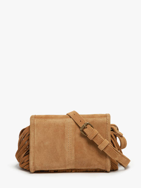 Leather Mini Indispensable Folk Bag Paul marius Brown folk MINIFOL other view 3