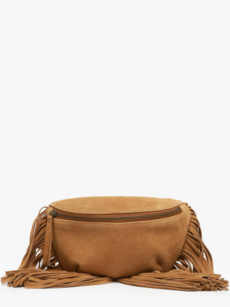 Leather Folk Belt Bag Paul marius Brown folk BANASFOL