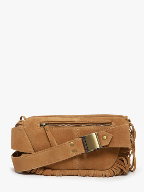 Leather Folk Belt Bag Paul marius Brown folk BANASFOL other view 3