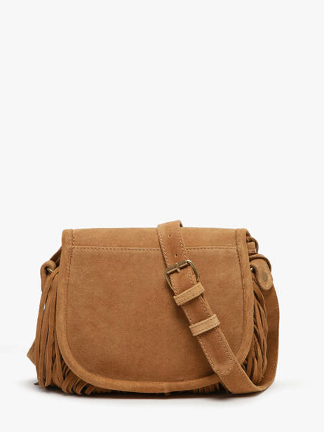 Leather Le Bohémien Folk Crossbody Bag Paul marius Brown folk BOHEMFOL other view 3