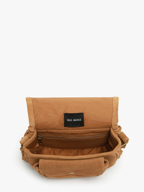 Leather Le Bohémien Folk Crossbody Bag Paul marius Brown folk BOHEMFOL other view 2