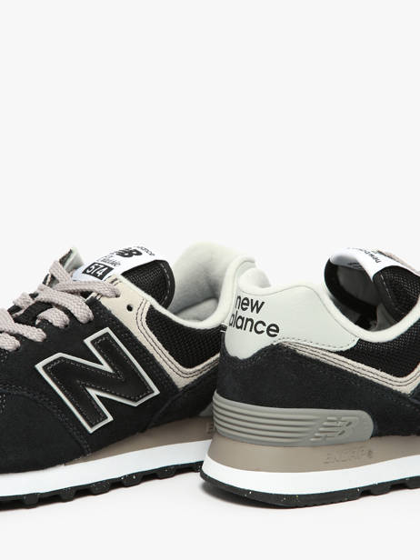 Sneakers In Leather New balance Black boy ML574EVB other view 3