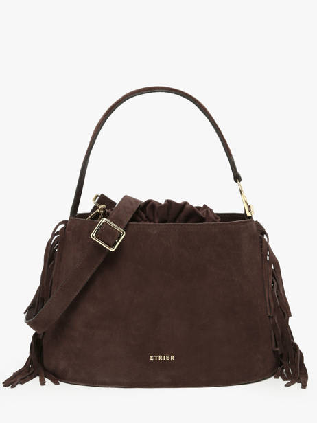 Crossbody Bag Country Leather Etrier Brown country ECOU161M