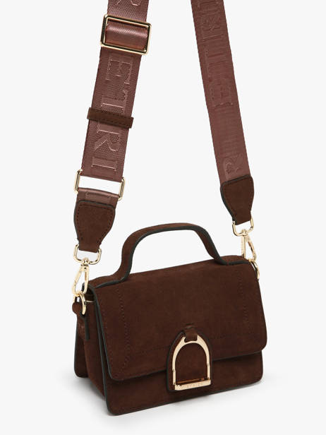 Crossbody Bag Altesse Suede Etrier Brown altesse suede EASU048X other view 2