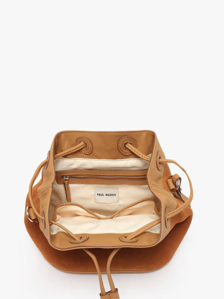 Shoulder Bag La Suite Leather Paul marius Orange la suite CAPUCSUI other view 3