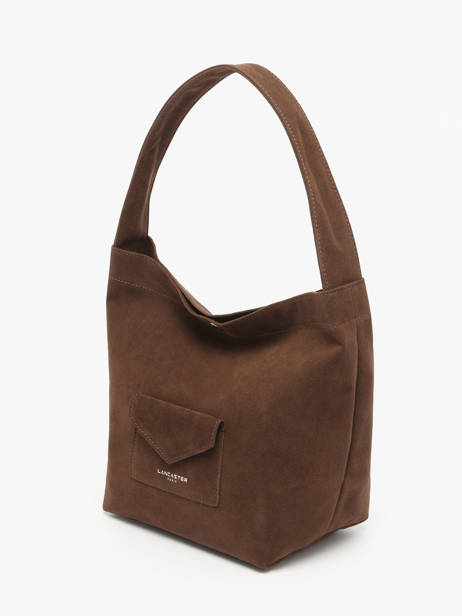 Shoulder Bag Suedine Kba Lancaster Brown suedine kba 60 other view 2