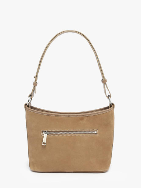 Shoulder Bag Suede Leather Lancaster Beige suede 80 other view 4